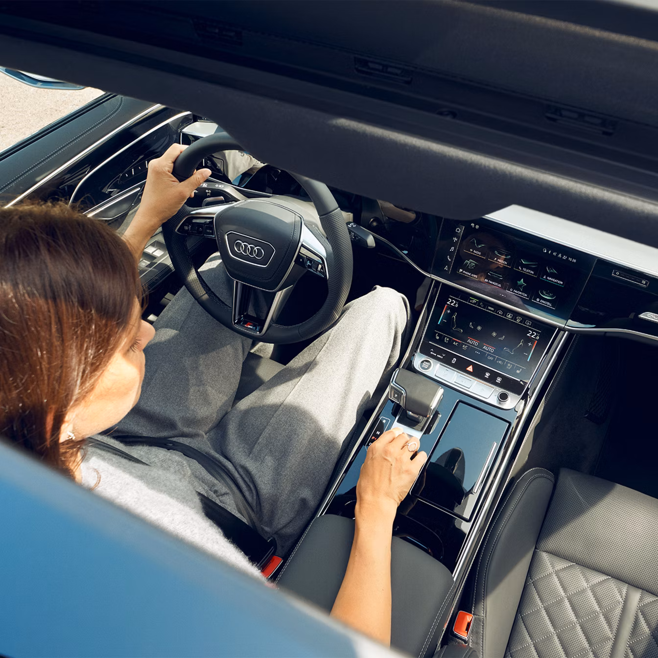 Audi A8 Interior view