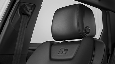 Variable head restraints for front seats