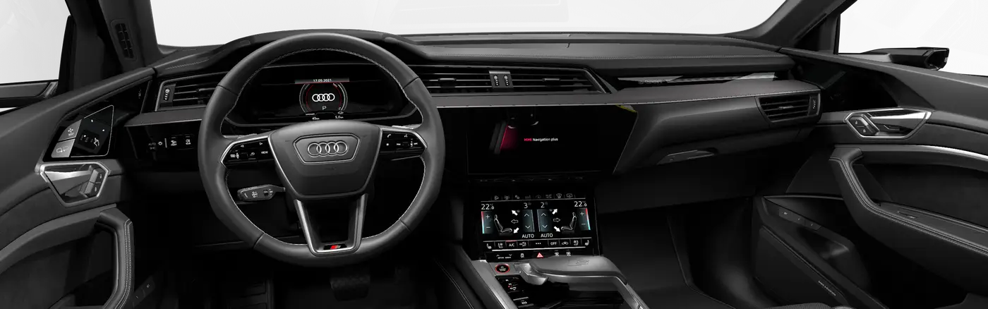 Audi e-tron S dashboard